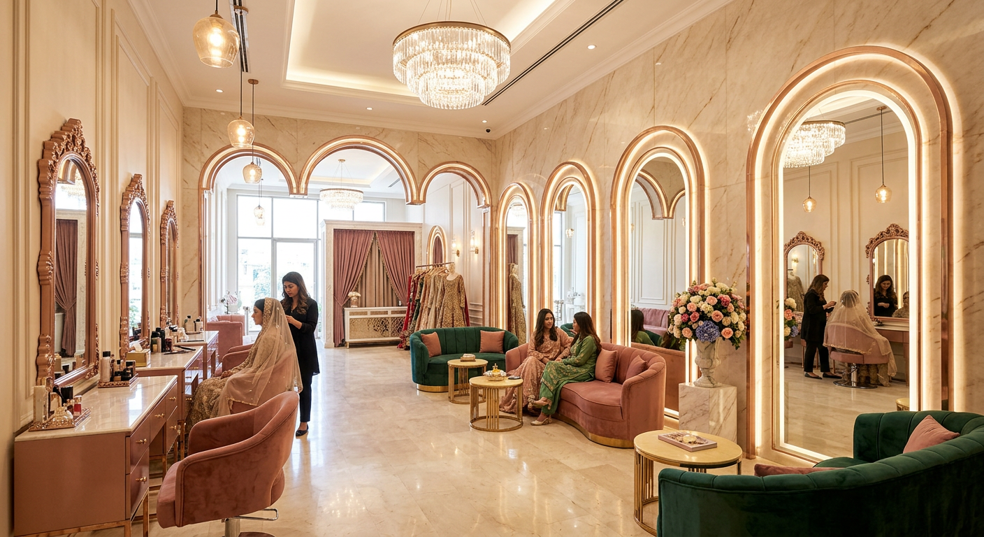 Zara & Co. Luxury Atelier & Bridal Studio in Clifton Block 4, Karachi